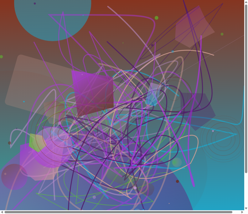 Quantum Genesis NFT #37 — This piece was one of 100 rendered headlessly to PNG